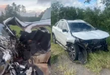 5 jovens morrem após colisão entre dois carros na Bahia
