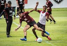 Vitória retoma trabalho em preparação em enfrentar a Chapecoense